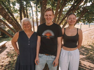 Gruppe Power Pandas - Marvin Gerstung und Sabine Gigerenzer